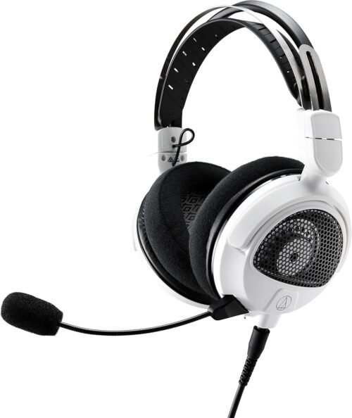 67ee7d9b15f0d71979a084b353ded9a085479aa94d6fec75ee728.jpg Audio-Technica ATH-GDL3WH Open-Back Gaming Headset, White