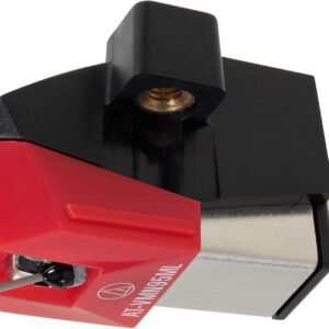 67ee7e392cb28c7469bd1c6370459b2aaa9525f1c6220479db698.jpg Audio-Technica AT-VM95ML Dual Moving Magnet Turntable Phono Cartridge (Red)