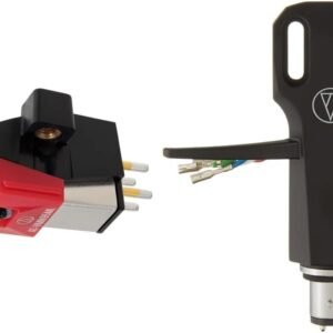 67ee7e3f882705554baac2cf4137fb2d41919de6ee5e289d4a895.jpg Audio-Technica AT-VM95ML Dual Moving Magnet Turntable Phono Cartridge (Red)