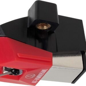 67ee7e41023415c4c75aba9c54df82c11ecc51f52b28384a2cd6d.jpg Audio-Technica AT-VM95ML Dual Moving Magnet Turntable Phono Cartridge (Red)