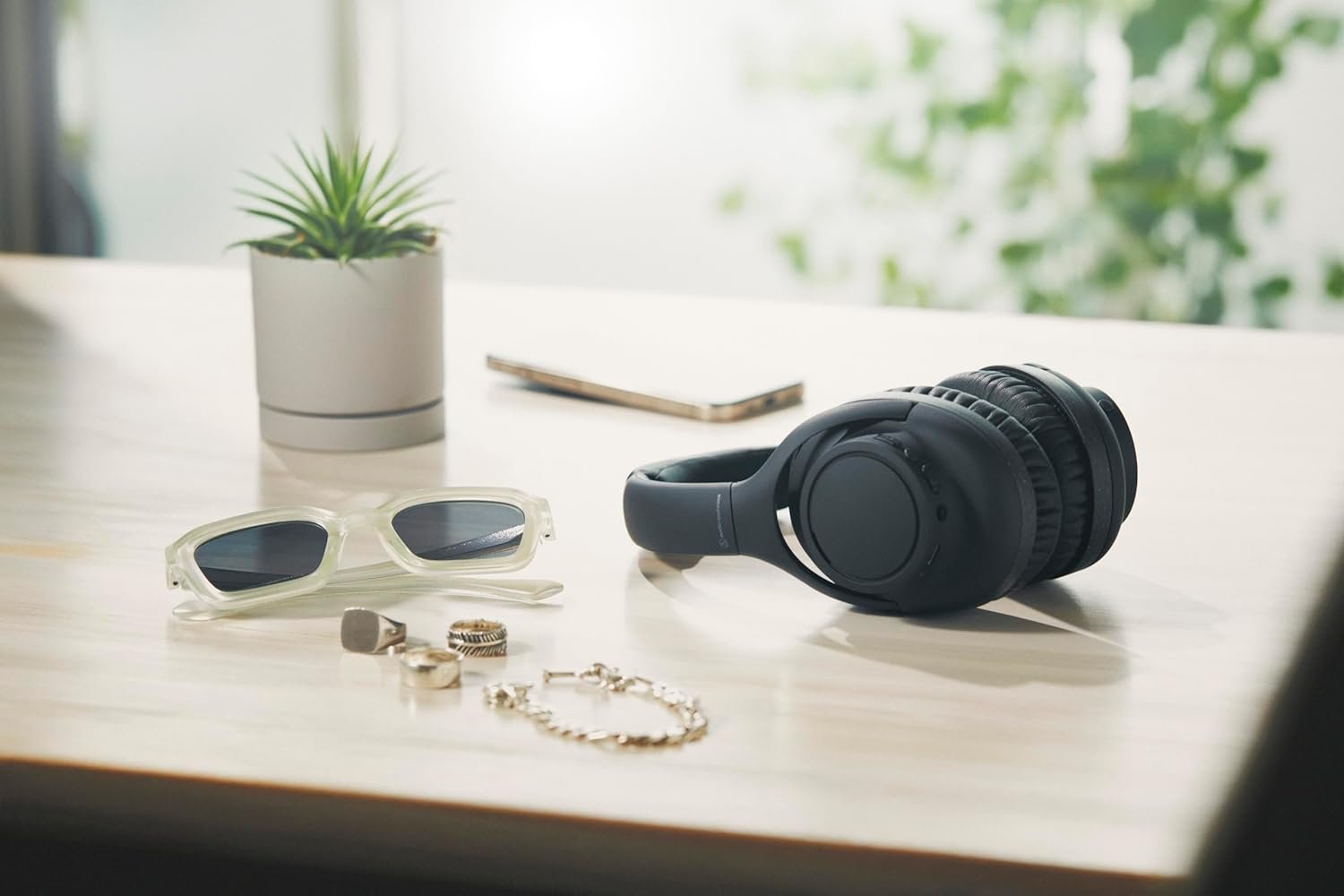 Audio-Technica ATH-S300BTBK Wireless Headphones, Black