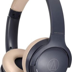 67ee80c93a9e0507522d3963d80ba83d72cd24a618d39fed05d10.jpg Audio Technica ATH-S220BTNBG Navy/Beige Total Wireless On-Ear Headphones (2021)