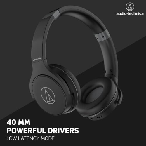 Audio Technica ATH-S220BTNBG Navy/Beige Total Wireless On-Ear Headphones (2021)