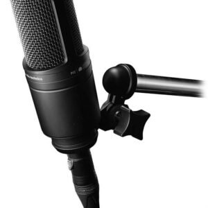 67ee814df25abc9968d73a57edb44814b1884a60f335cd7e49772.jpg Audio-Technica Microphone AT2020 Pro Cardioid Capacitor, Black,Large, XLR