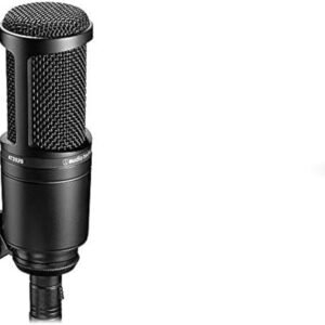 67ee815333b7e0a5f538a279c9a2f88733d3e9b90ca4aec519ff4.jpg Audio-Technica Microphone AT2020 Pro Cardioid Capacitor, Black,Large, XLR