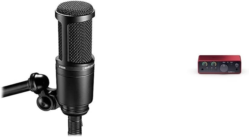 67ee815333b7e0a5f538a279c9a2f88733d3e9b90ca4aec519ff4.jpg Audio-Technica Microphone AT2020 Pro Cardioid Capacitor, Black,Large, XLR