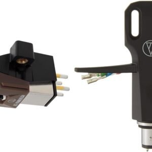Audio-Technica AT-VM95SH Dual Moving Magnet Turntable Phono Cartridge (Brown)