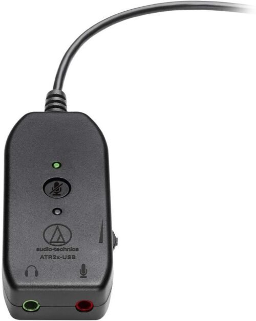 67ee81ef7114dcb9b60da05ac0727d3e6b7cc5bd11c654e07d6d3.jpg Audio-Technica ATR2XUSB 3.5mm to USB Digital Audio Adapter