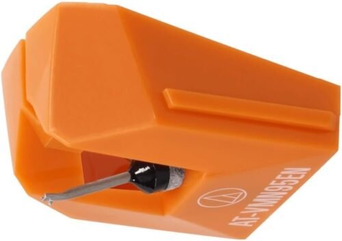 67ee82013fefffc2053e426733bef874184658d57f45c8c259dc7.jpg Audio-Technica AT-VMN95EN Elliptical Replacement Turntable Stylus Orange