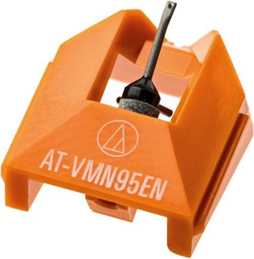 67ee8202a2fd1f2eafa2c359a8ae93f926cb40e1e4464d86fb365.jpg Audio-Technica AT-VMN95EN Elliptical Replacement Turntable Stylus Orange