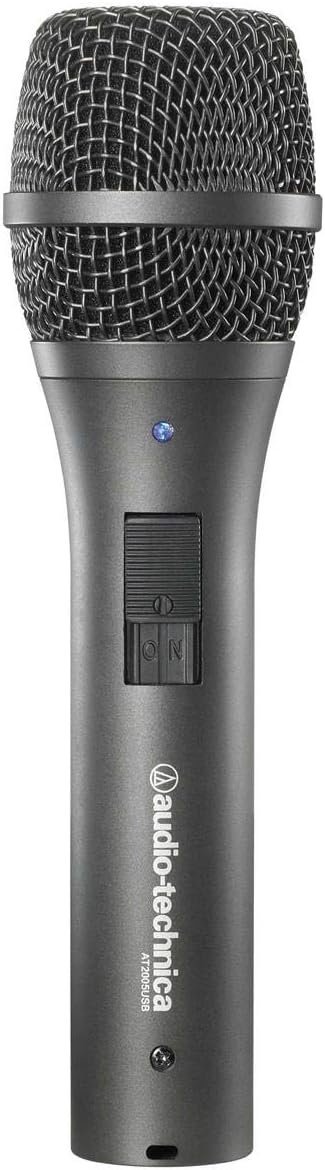 67ee83664881255a6771c1cd7453ab2a81f6c3b692c97d7b8c0a8.jpg Audio-Technica AUD AT2005USB Cardioid Dynamic USB/XLR Microphone