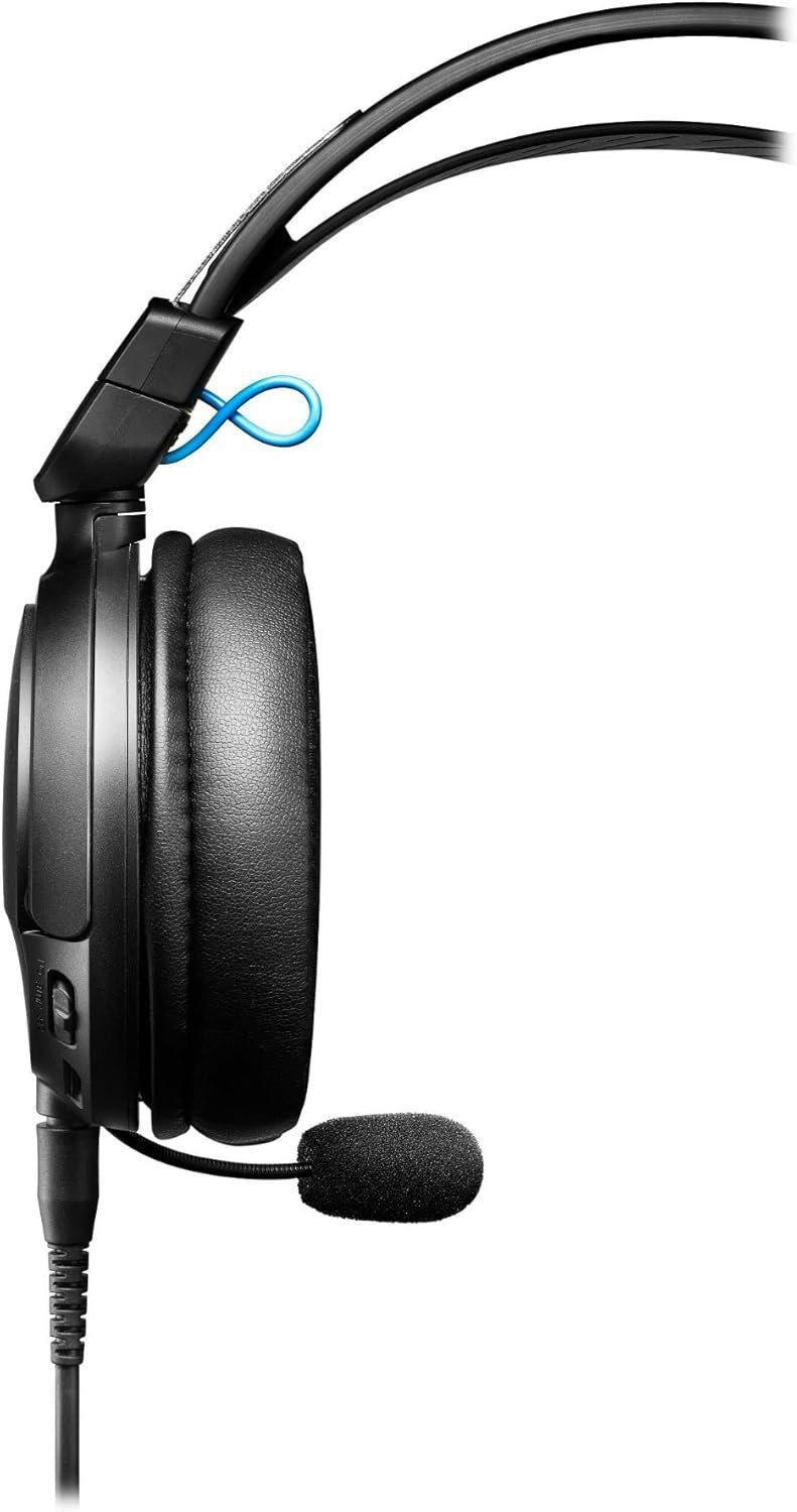 67ee838c32041f8f9217d789fbb4a71081a9b201df162099d7ae9.jpg Audio-Technica ATH-GL3BK Closed-Back Gaming Headset, Black