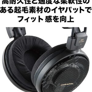 Audio-technica ATH-AD900X Open-Back Audiophile Headphones,Black