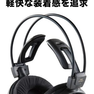 Audio-technica ATH-AD900X Open-Back Audiophile Headphones,Black