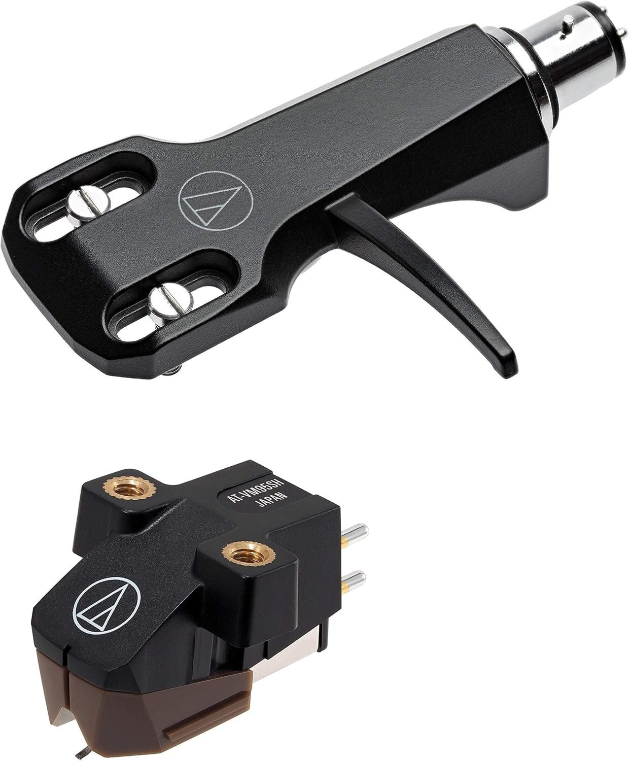 Audio-Technica AT-VM95SH/H Turntable Headshell/Cartridge Combo Kit