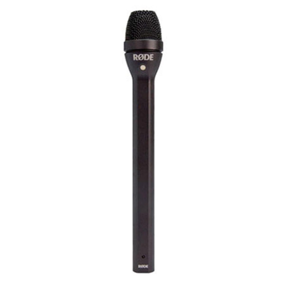 Rode Reporter XLR Omnidirectional Dynamic Interview Handheld Microphone (Black)