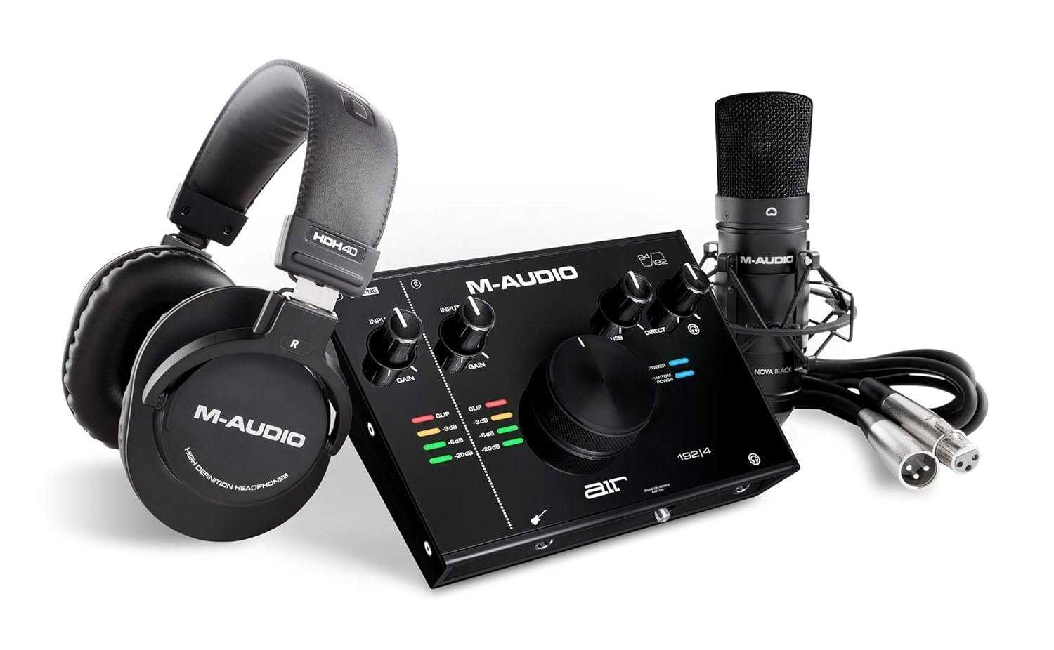 M-Audio AIR 192|4 Vocal Studio Pro - Complete Recording Package