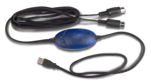 M-Audio USB Midisport Uno 1in/1out cable MIDI Interface