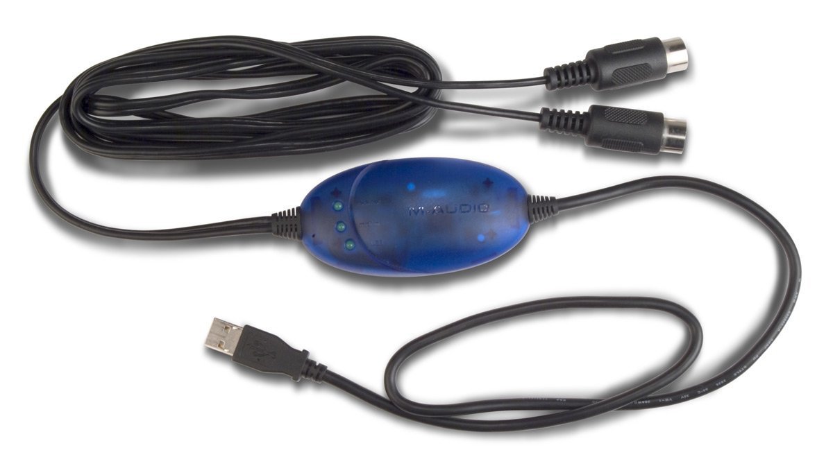 M-Audio USB Midisport Uno 1in/1out cable MIDI Interface