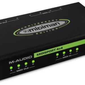 M-Audio Midisport 4x4 Anniversary Edition USB MIDI Interface