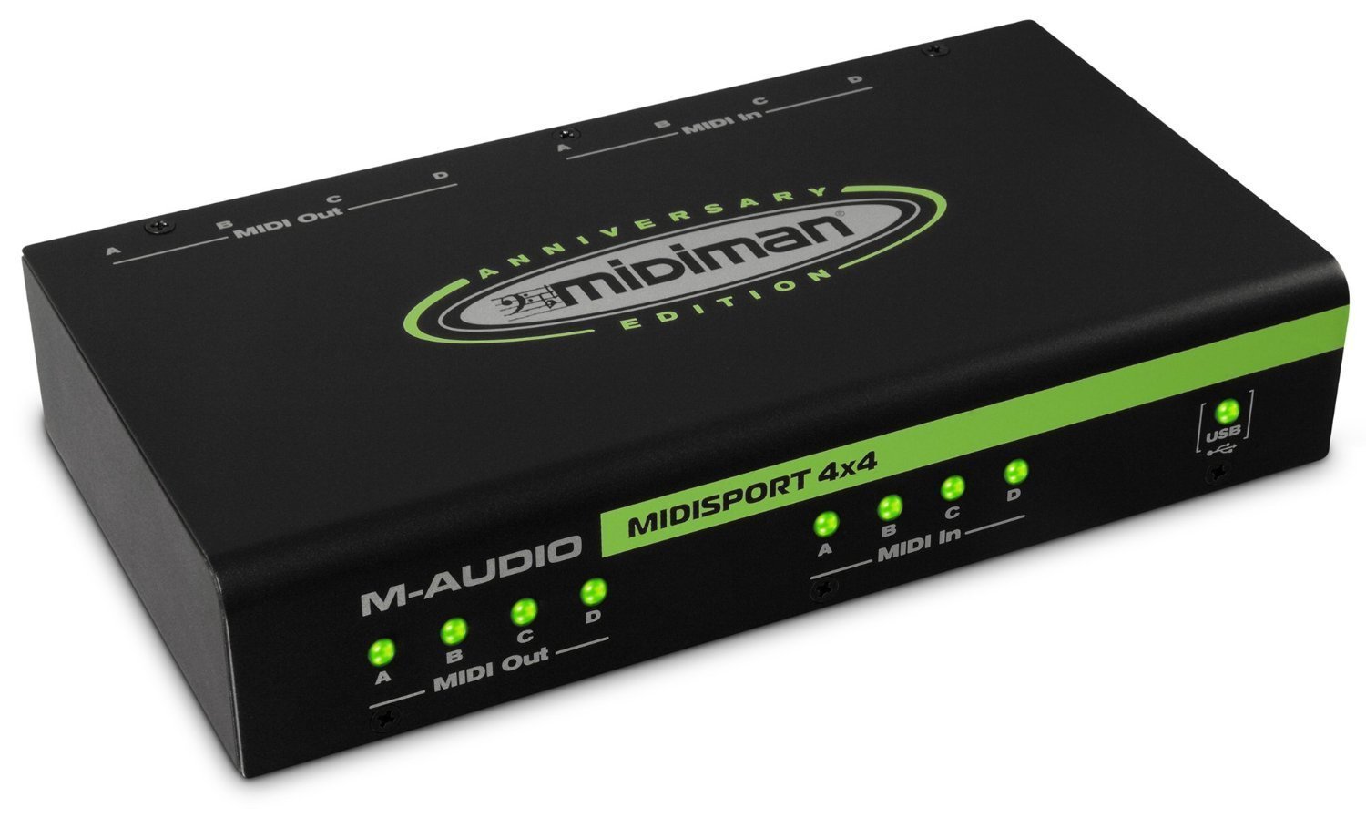 M-Audio Midisport 4x4 Anniversary Edition USB MIDI Interface