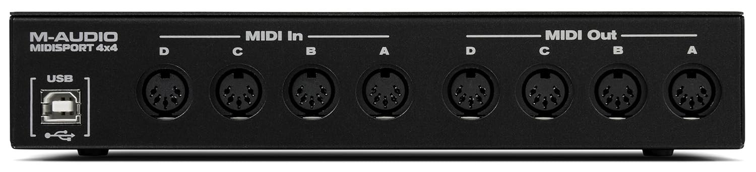 M-Audio Midisport 4x4 Anniversary Edition USB MIDI Interface