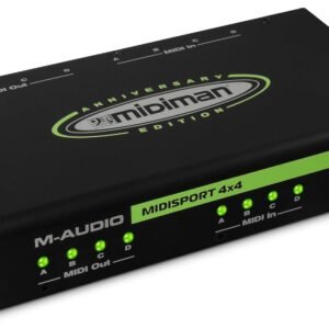 M-Audio Midisport 4x4 Anniversary Edition USB MIDI Interface