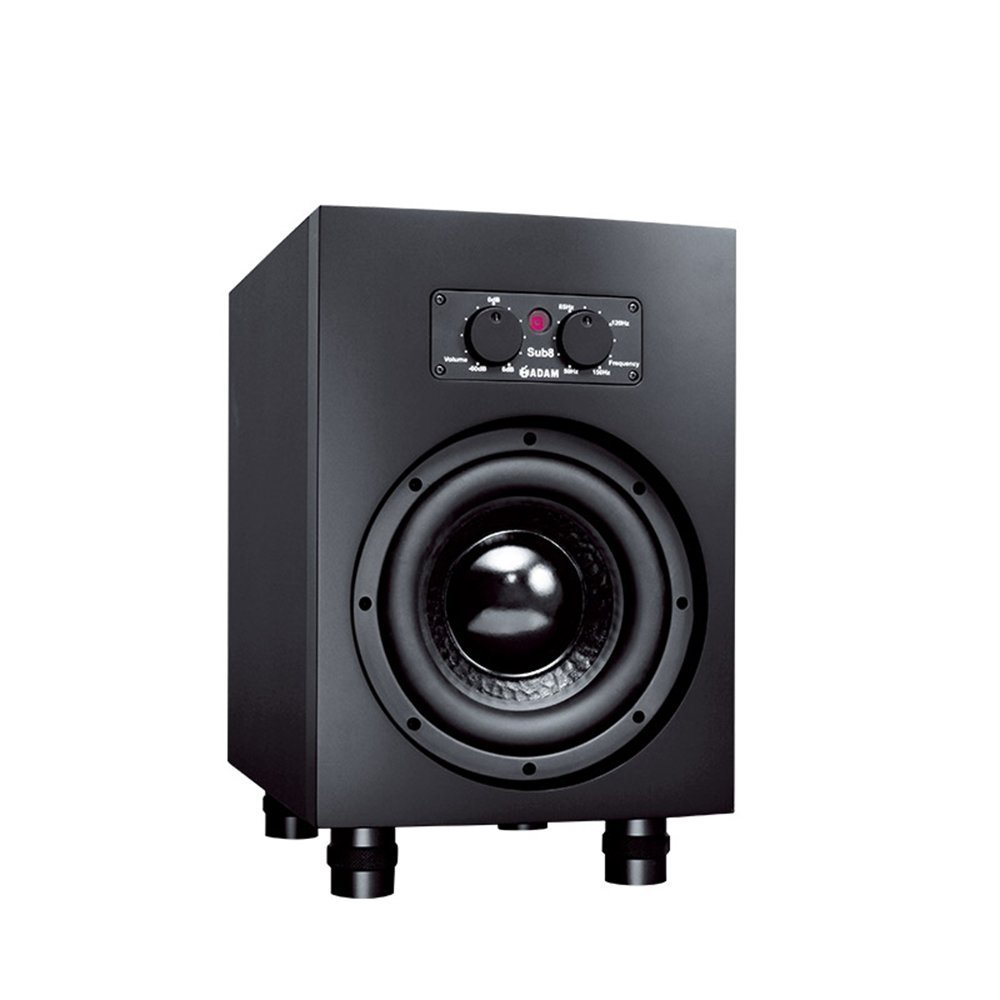 Adam Audio Sub 8 Powered Studio Subwoofer Black