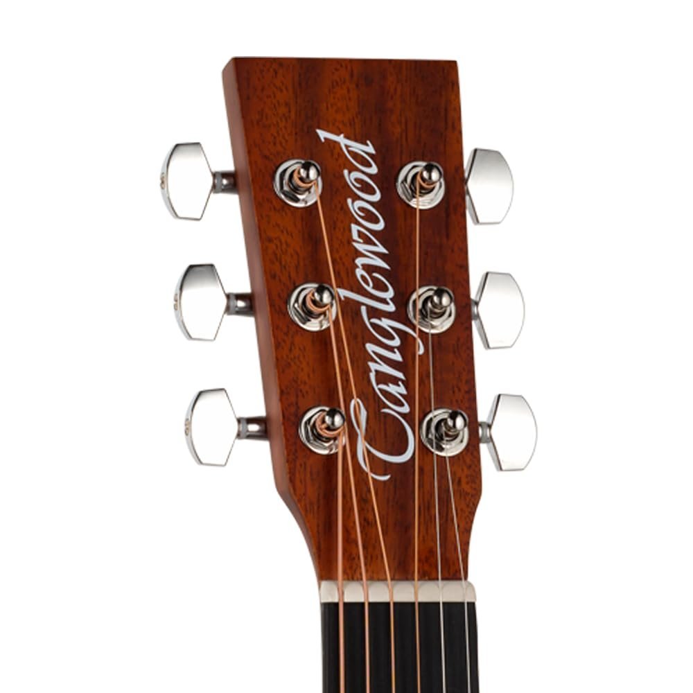 Tanglewood Crossroads TC2 Acoustic Guitar, Travel, Whiskey Burst Satin Finish