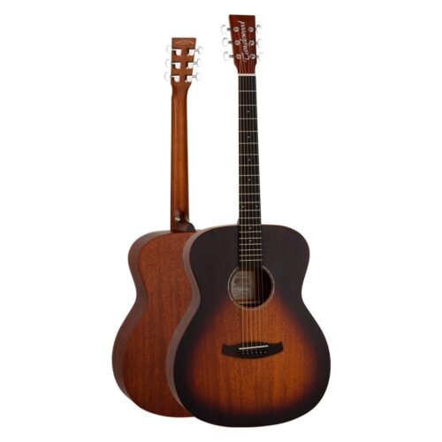Tanglewood Crossroads TC3 Orchestra Acoustic Guitar, Whiskey Burst Satin Finish