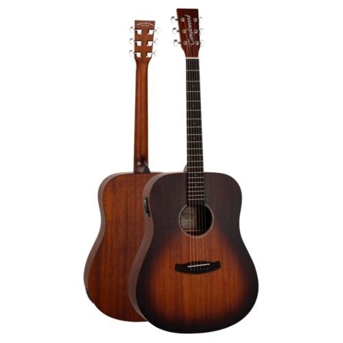 67f80fc5188f0a1dd8b5c19a73ec2ca314b43c501546b7ffbdd2c.jpg Tanglewood Junction TC5E Electro-Acoustic Guitar, Dreadnought, Whiskey Barrel Burst Satin Finish