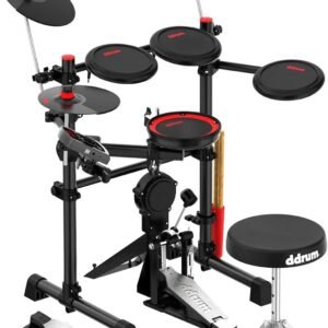 D Drum E-Flex BT8 8 Pieces Electronic Drum Kit With Mesh Heads & Bluetooth Connectivity