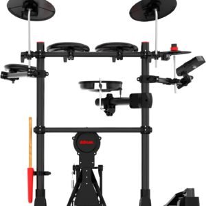 D Drum E-Flex BT8 8 Pieces Electronic Drum Kit With Mesh Heads & Bluetooth Connectivity
