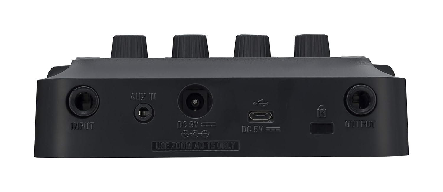 Zoom G1 Four Electric Guitar Multi Effect without adapter (Black)