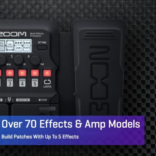 Zoom G1X Four Guitar Multi-Effects Pedal