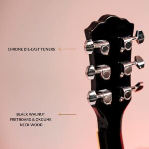 Washburn WA90CE VSB Dreadnought Electro Acoustic Guitar - Vintage Sunburst