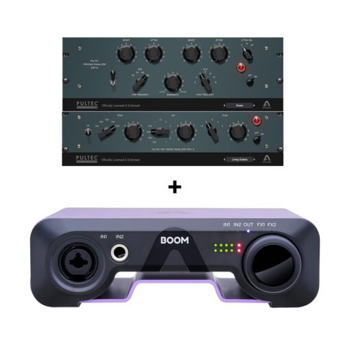 Apogee Boom 2IN x 2OUT USB Audio Interface for macOS, iPad Pro and Windows Apogee Boom 2IN x 2OUT USB Audio Interface for macOS, iPad Pro and Windows
