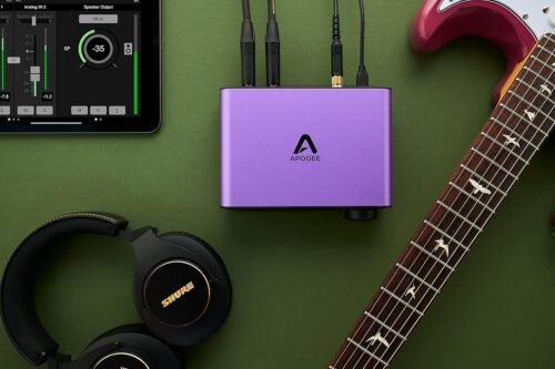 Apogee Boom 2IN x 2OUT USB Audio Interface for macOS, iPad Pro and Windows Apogee Boom 2IN x 2OUT USB Audio Interface for macOS, iPad Pro and Windows