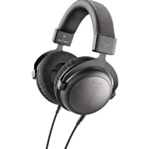 beyerdynamic T1 High-End Tesla Wired Over Ear Wired Headphones (3Rd Generation) Open, Black
