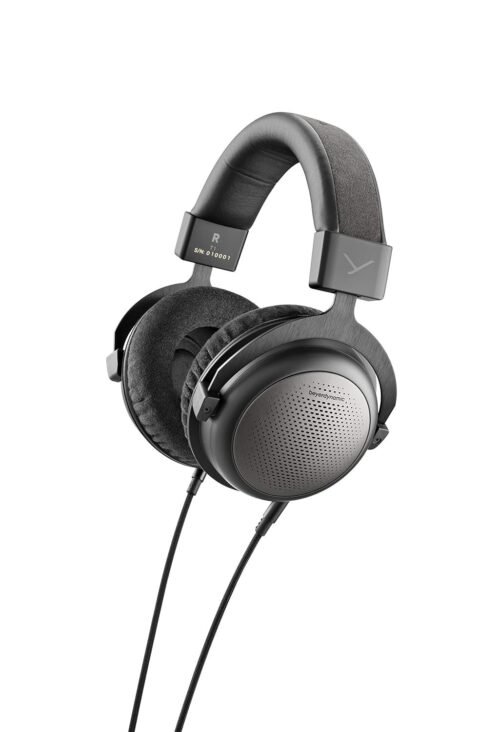 beyerdynamic T1 High-End Tesla Wired Over Ear Wired Headphones (3Rd Generation) Open, Black