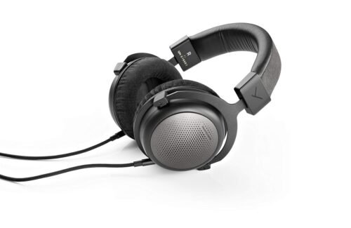 beyerdynamic T1 High-End Tesla Wired Over Ear Wired Headphones (3Rd Generation) Open, Black