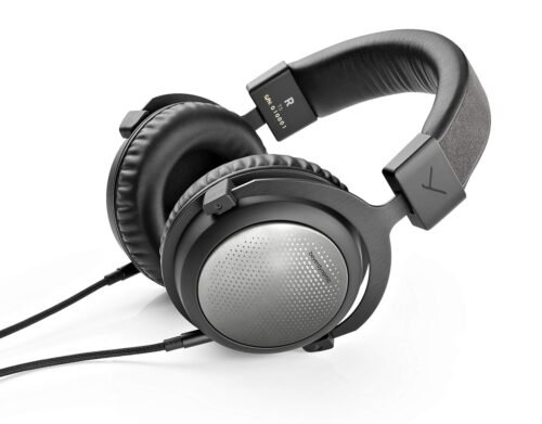 beyerdynamic T5 High-End Tesla Over Ear Wired Headphones (3Rd Generation) Closed,Black