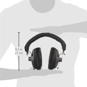 680c913c41731beaef5b72d27834808ccc8bd3d3aebf9bd897615.jpg Beyerdynamic AMS-DT-150-250-GREY Closed Dynamic Monitoring Headphones (Grey)