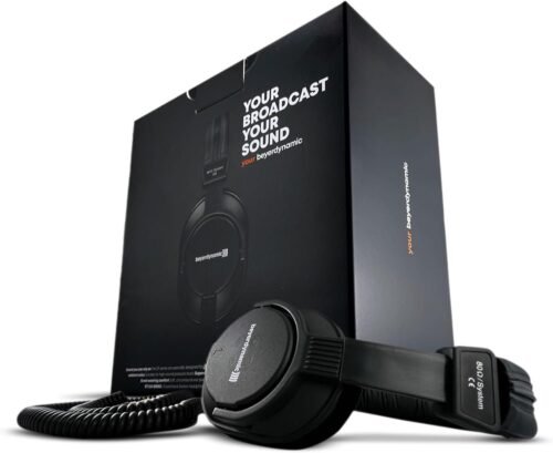 Beyerdynamic DT 252 80 Ohm Dynamic Closed Ear Headphones for Broadcasting, 80 Ohms