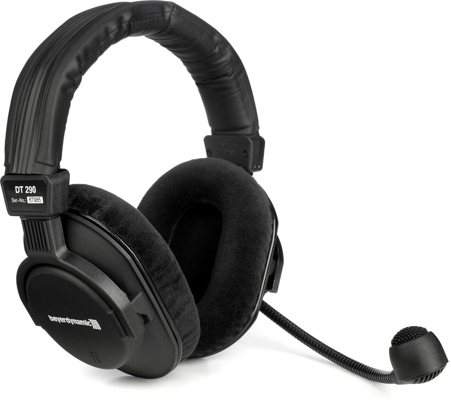 Beyerdynamic DT-290-MKII-200-250 Headset with Dynamic Hypercardioid Microphone for Broadcasting Applications, 250 Ohms