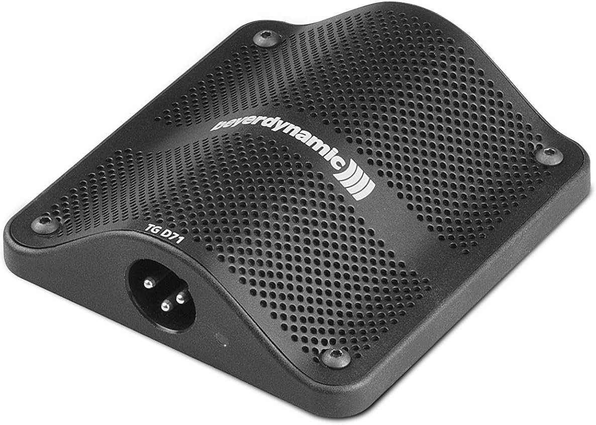 beyerdynamic TG D71C Condenser Boundary Microphone for Kick, Drums, cajons and Piano