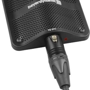beyerdynamic TG D71C Condenser Boundary Microphone for Kick, Drums, cajons and Piano
