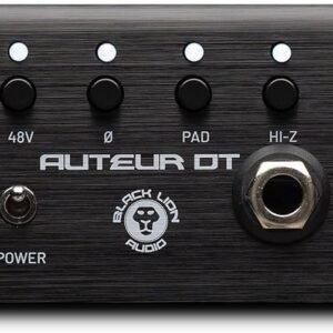Black Lion Audio Auteur DT Single-channel Desktop Microphone Preamp