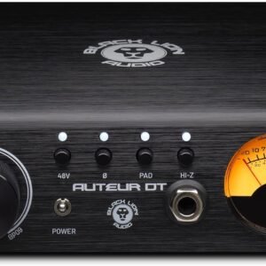 Black Lion Audio Auteur DT Single-channel Desktop Microphone Preamp