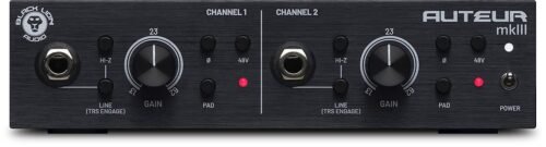 Black Lion Audio Auteur MK3 Dual Channel Microphone Preamp
